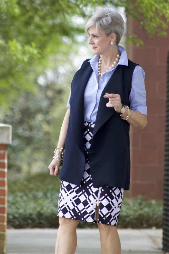 talbots geometric - 9