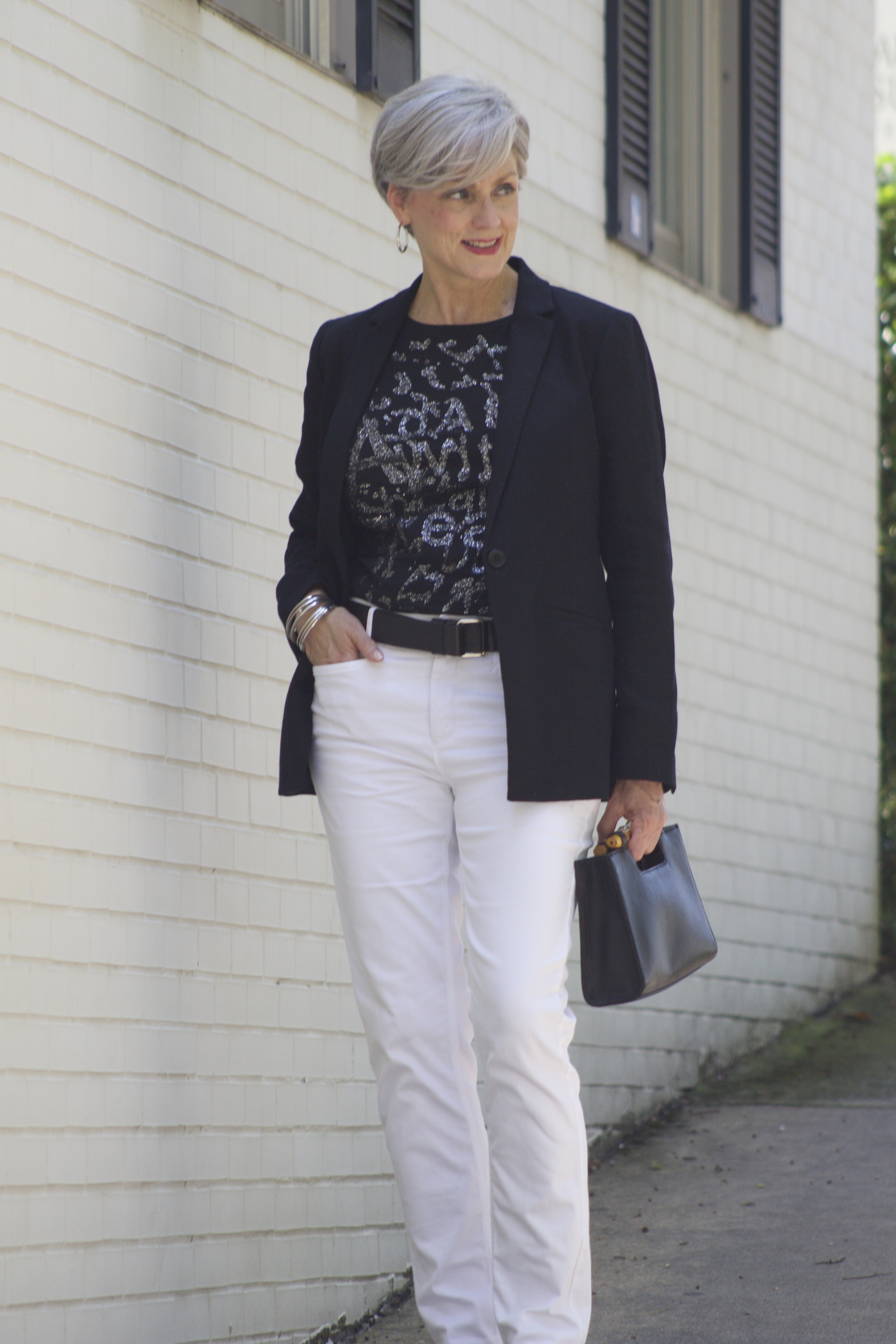 white denim