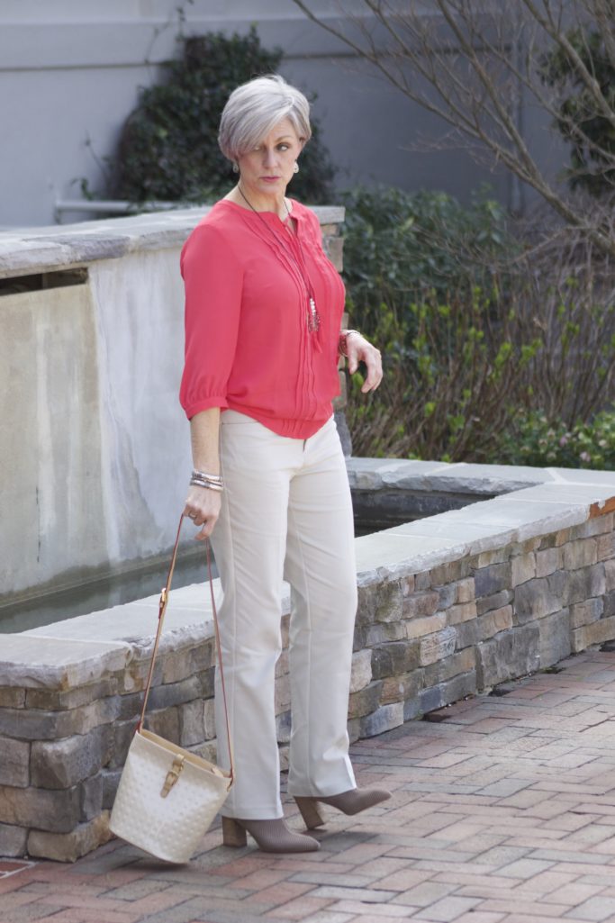 coral 'n khaki