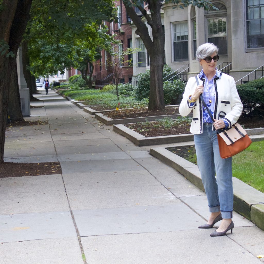 how to wear florals for fall
