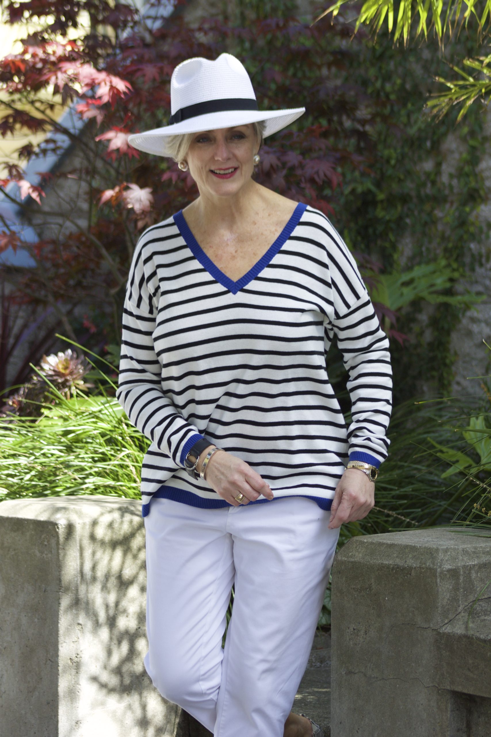 woman fedora