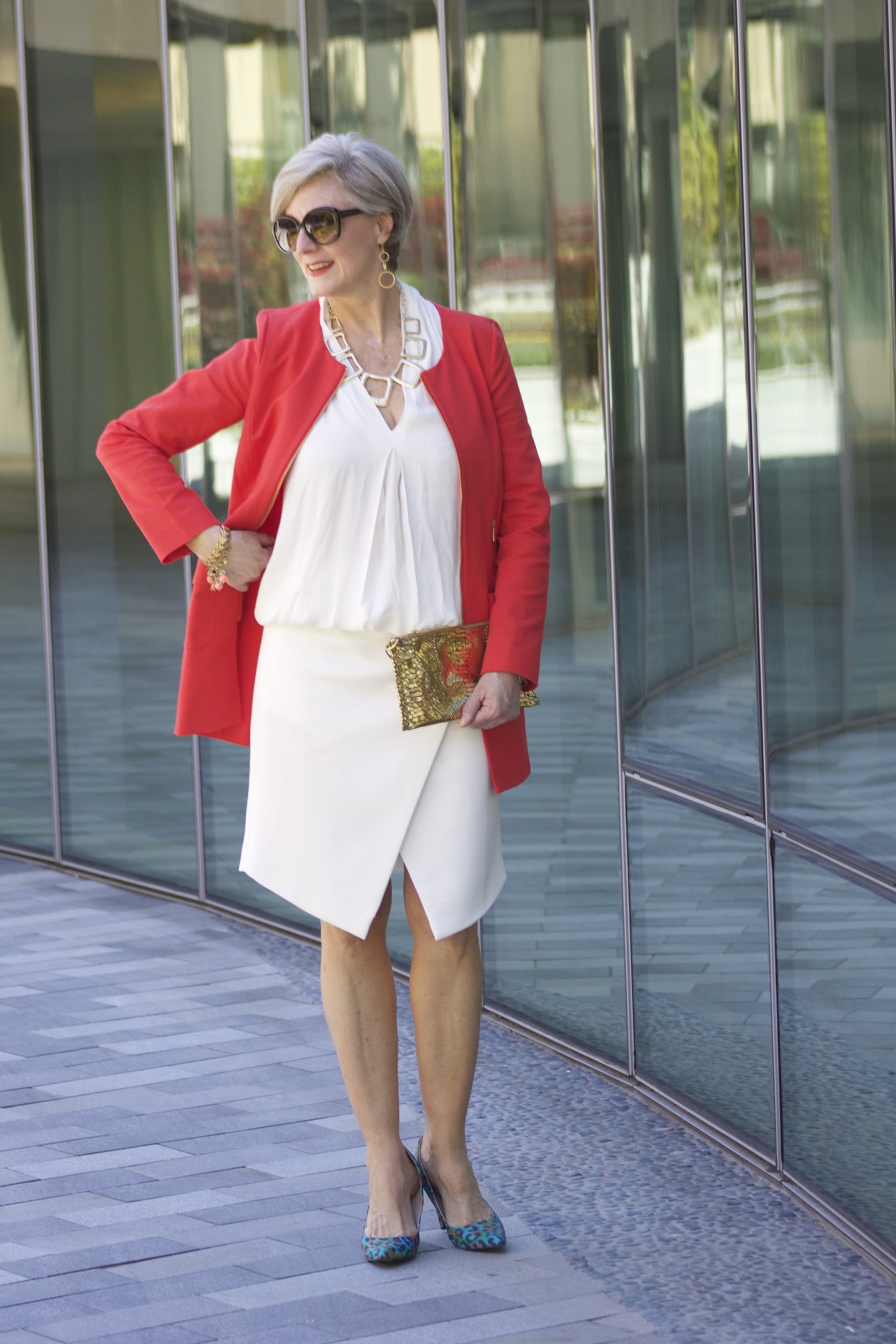 colorful office attire