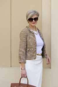 gold boucle