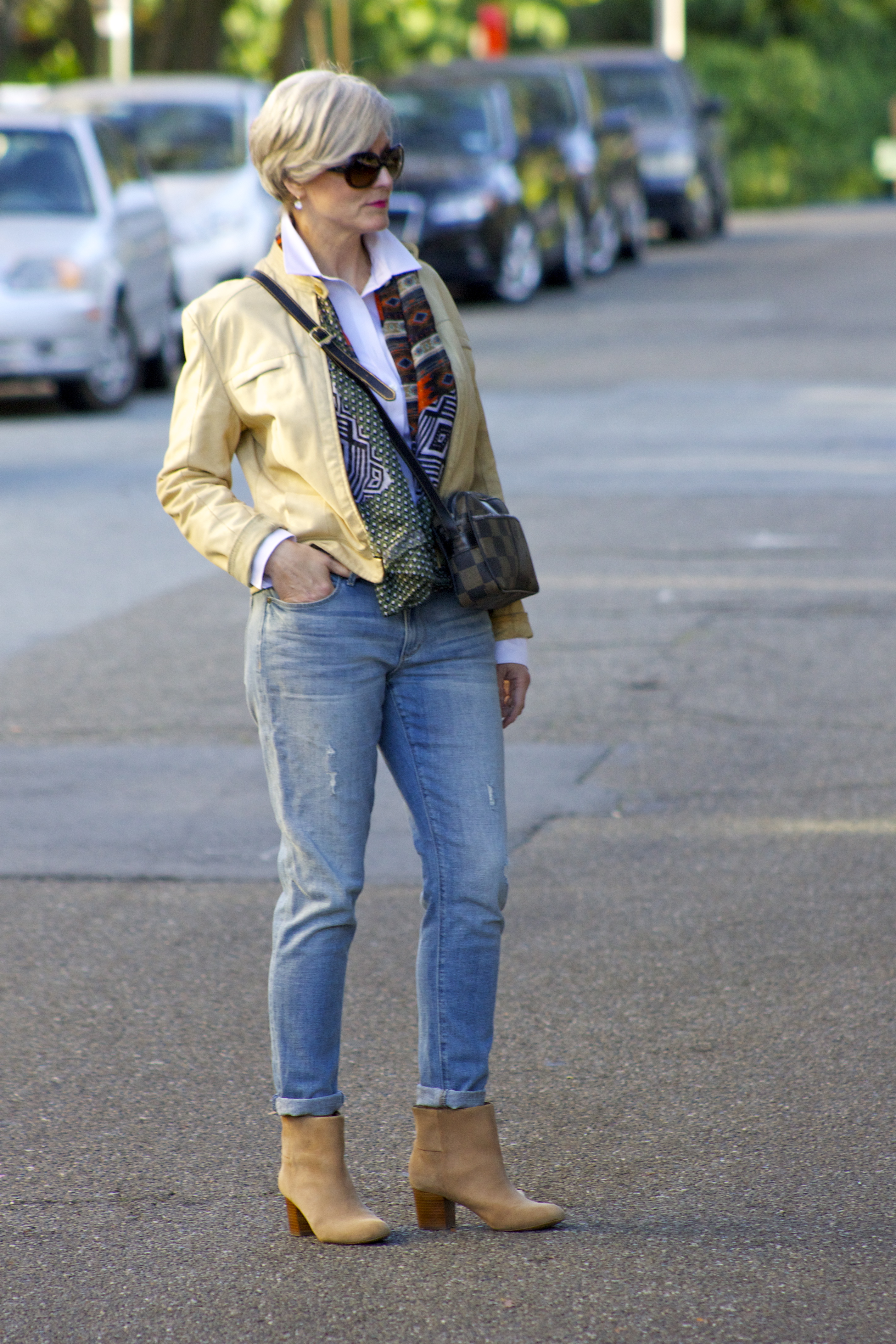 white shirt styled three ways