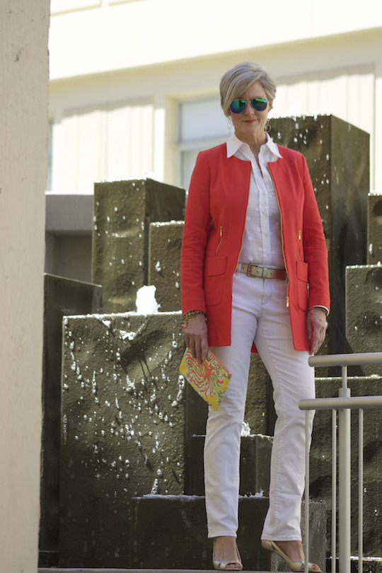 white denim