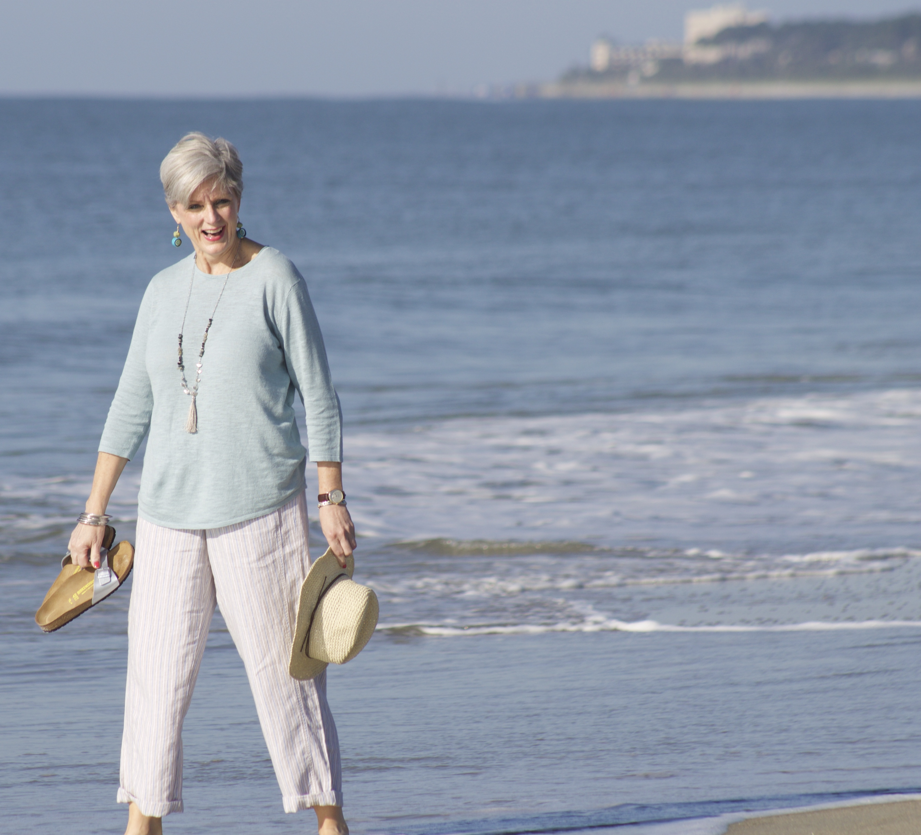 beachy blue | Style at a Certain Age