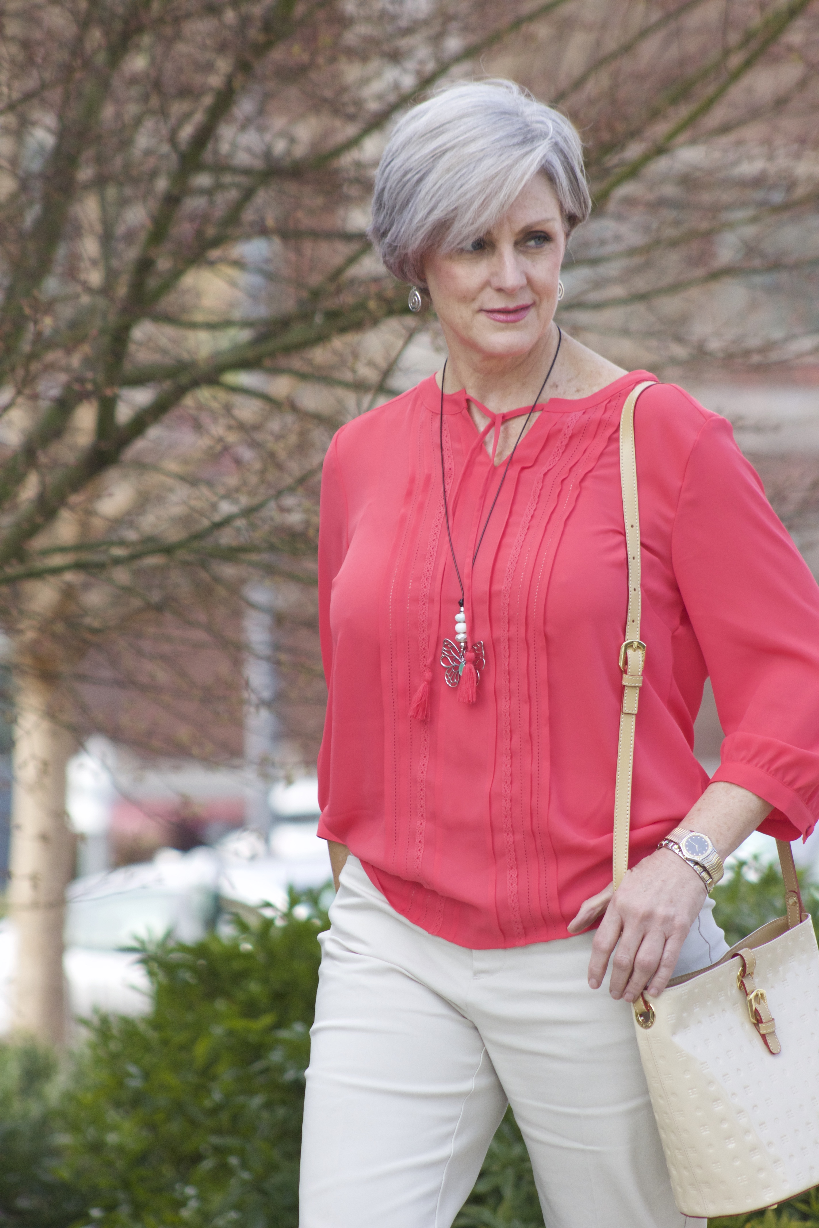 coral 'n khaki