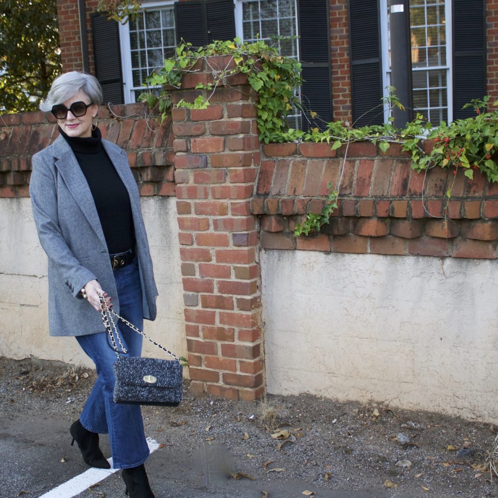 blazers, and booties, and belts, oh my