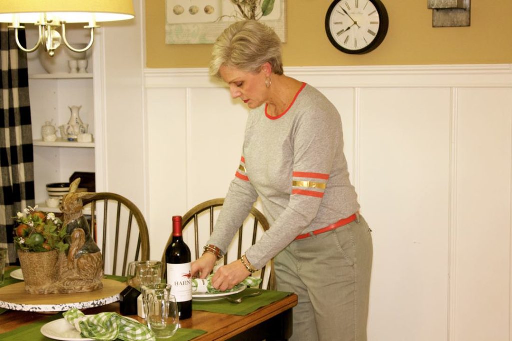 boden tee shirt, j.crew cargo pants, land's end espadrilles