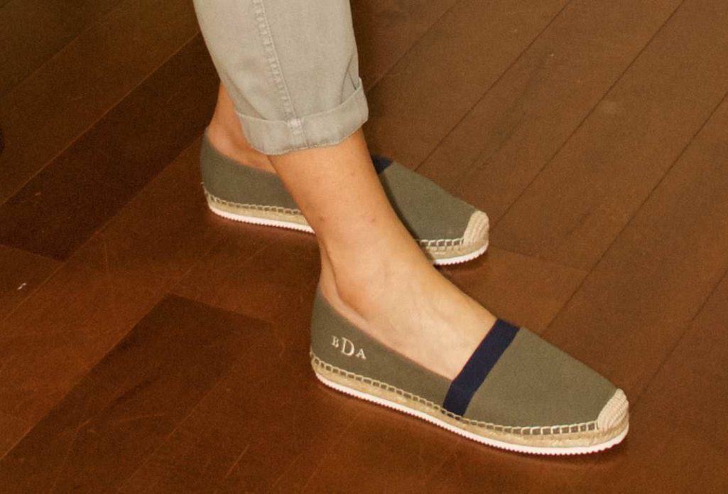 boden tee shirt, j.crew cargo pants, land's end espadrilles