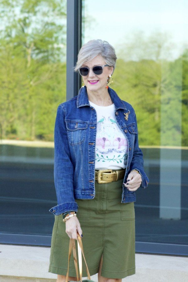 timeless classic | denim jacket | Style at a Certain Age