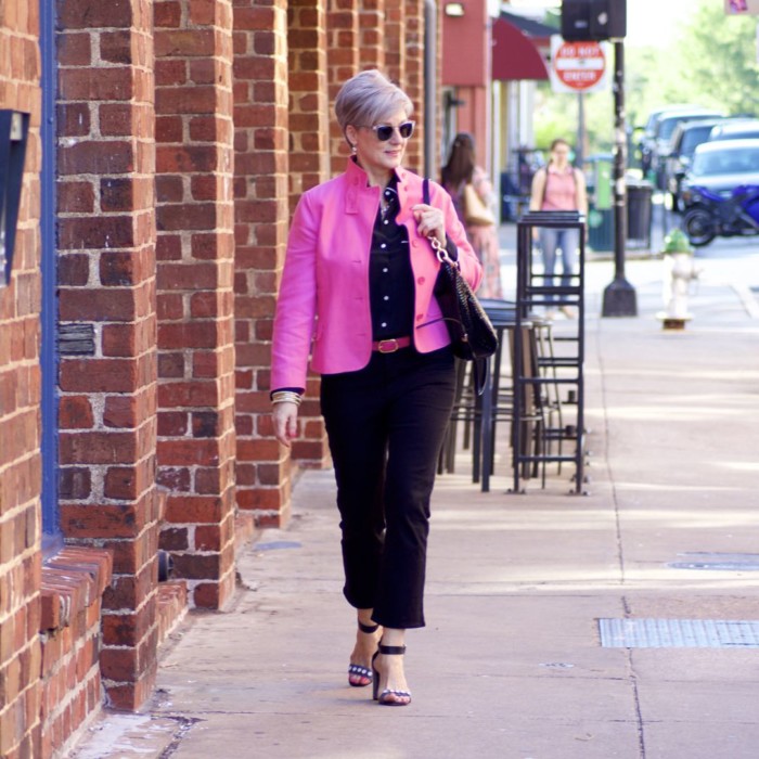 in the pink. what to wear on date night.