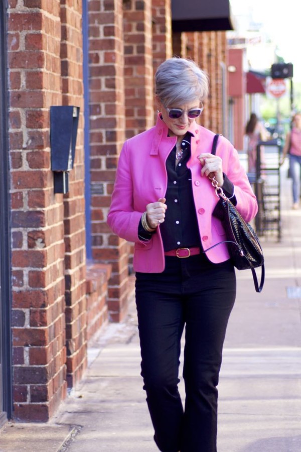 in the pink. what to wear on date night.