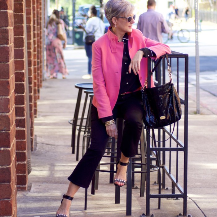 in the pink 7 in the pink. what to wear on date night.