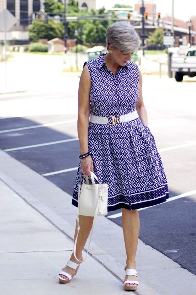 summer shirtdress | Style at a Certain Age