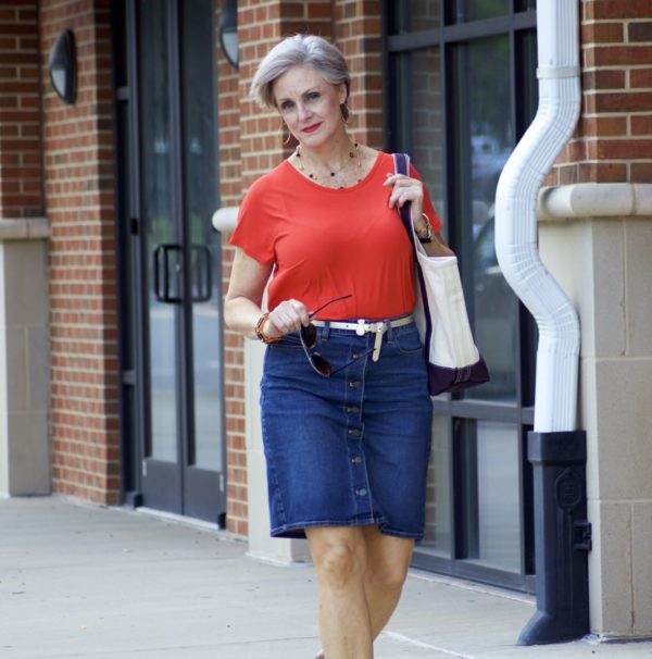 summer style with Lands' End Style at a Certain Age