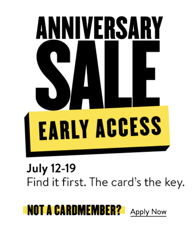 Nordstrom Anniversary Sale