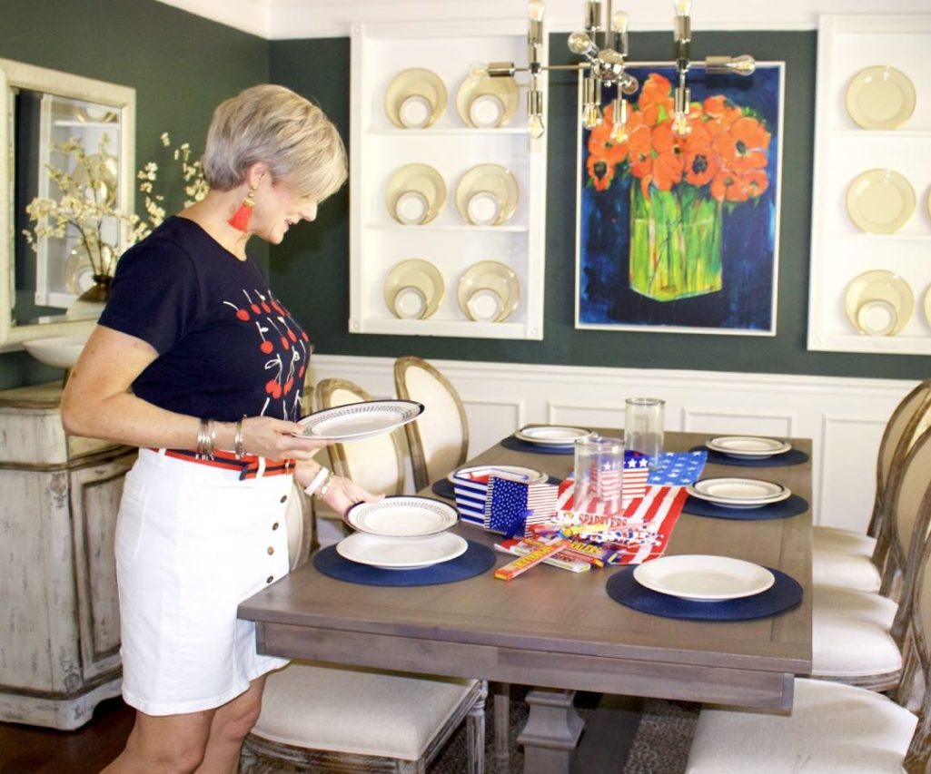 patriotic summer table