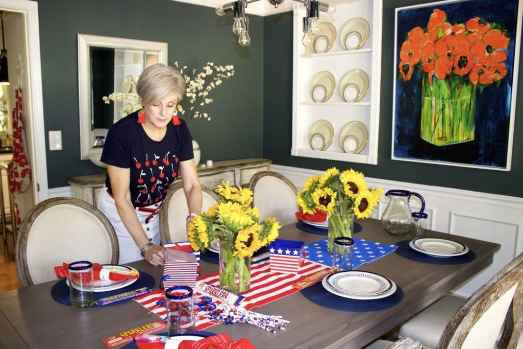 patriotic summer table