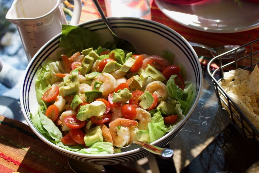 shrimp salad