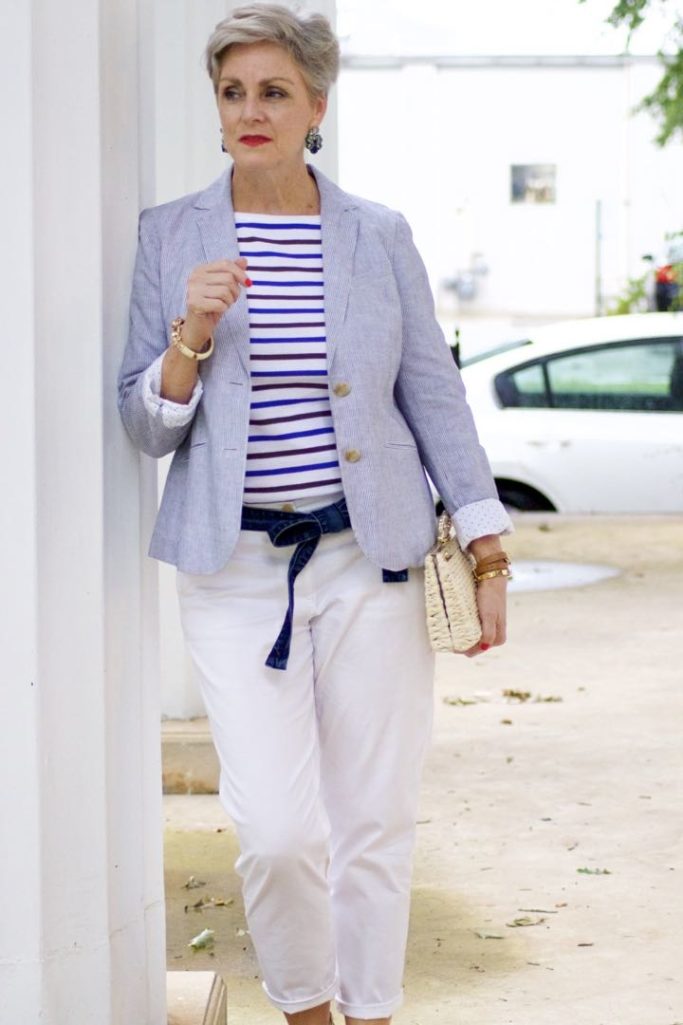 how to wear stripes
