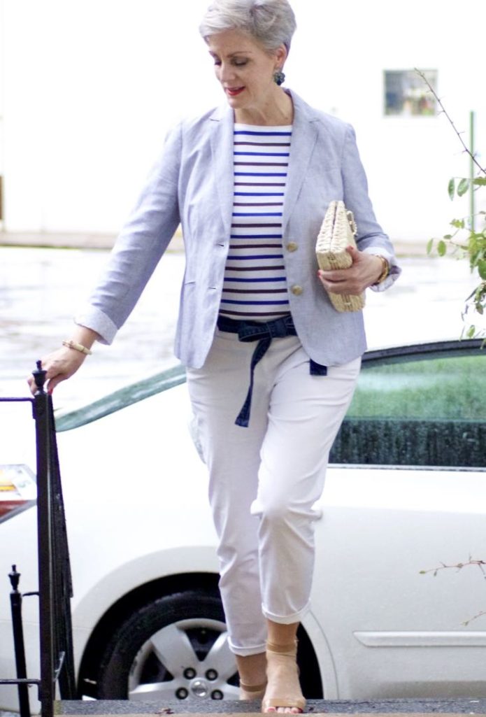 how to wear stripes