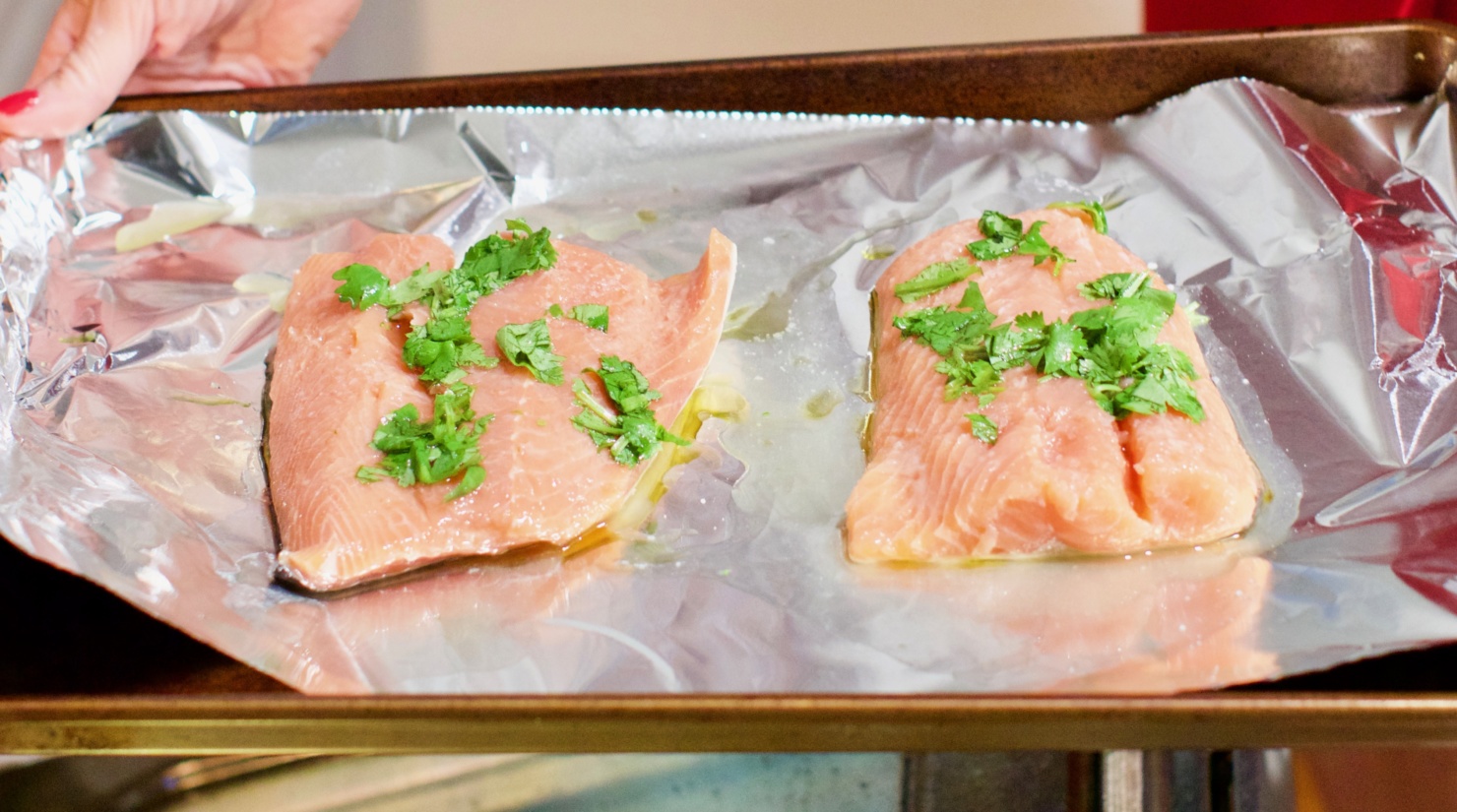 fridays with oscar | salmon rice bowl