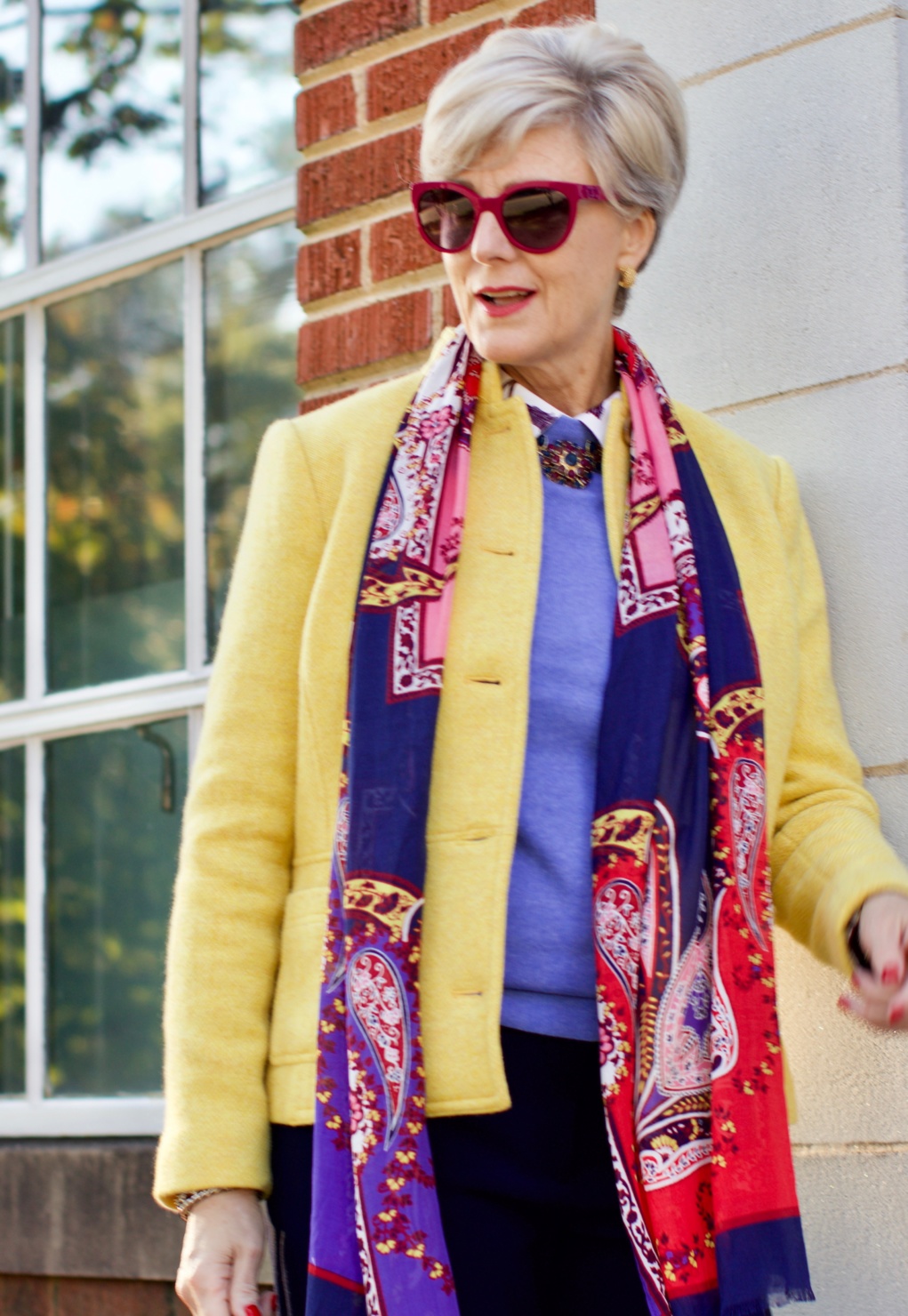 Talbots Hampshire Pant, Audrey Cashmere, Francesca Driving Moc,