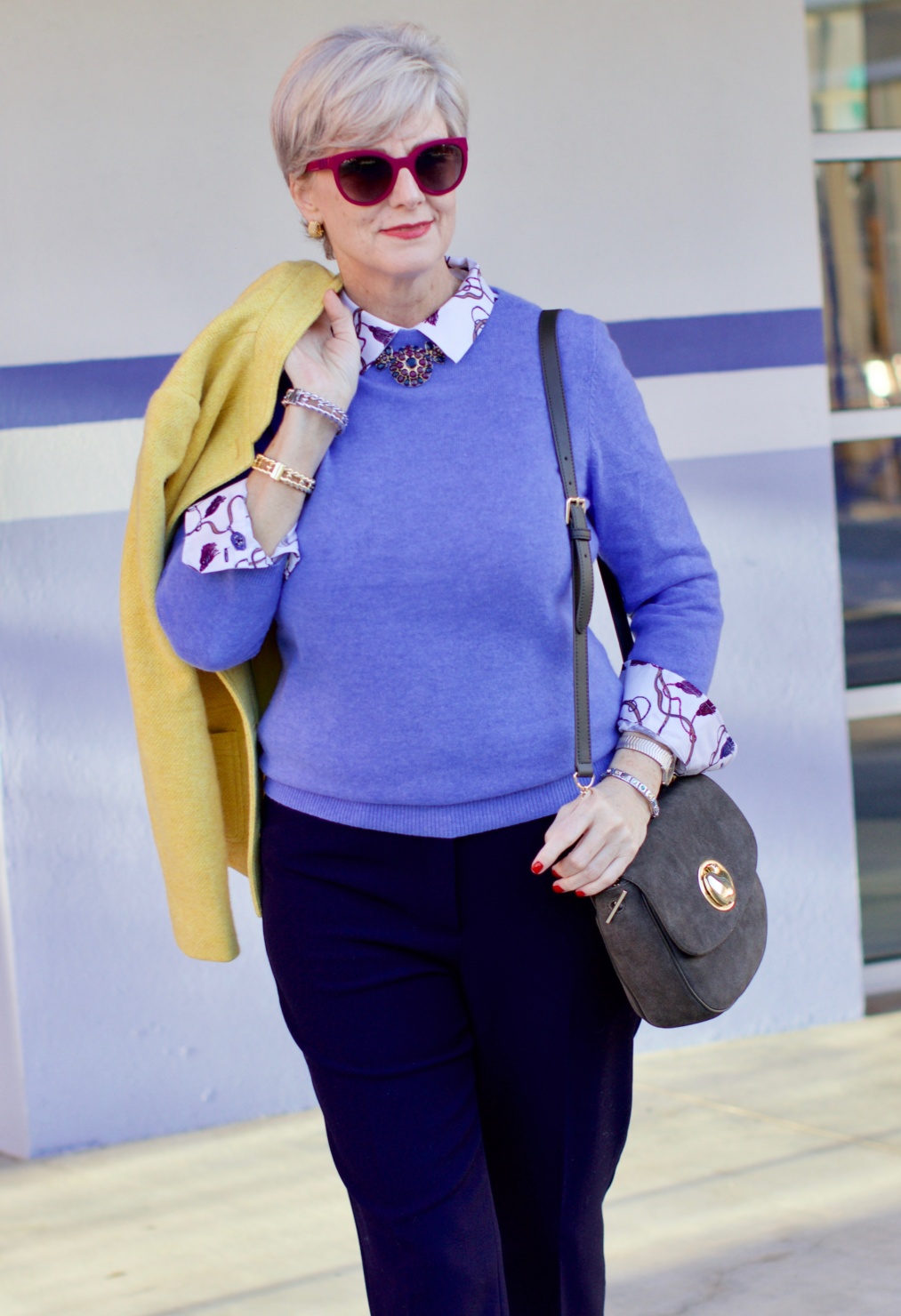 Talbots Hampshire Pant, Audrey Cashmere, Francesca Driving Moc,
