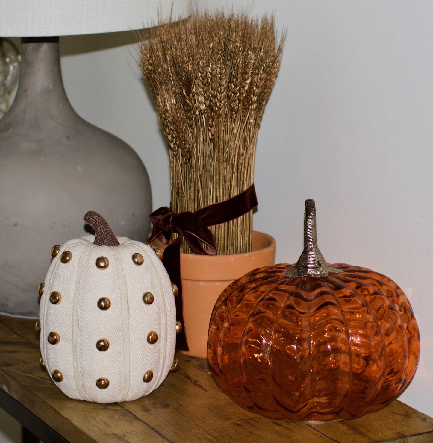 fall home design updates from beth at a Style at a Certain Age who is wearing a Ralph Lauren Polo Bear sweater, J.Crew skinny jeans, and J.Crew Ryan Loafers