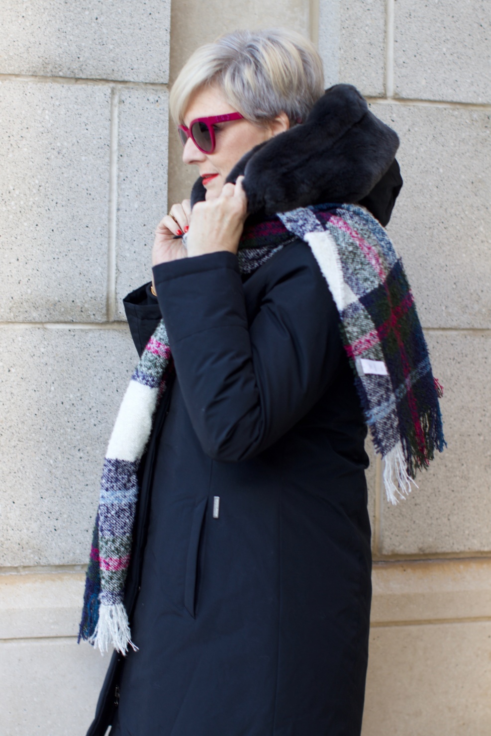Bloomingdales cold weather outerwear with Woolrich