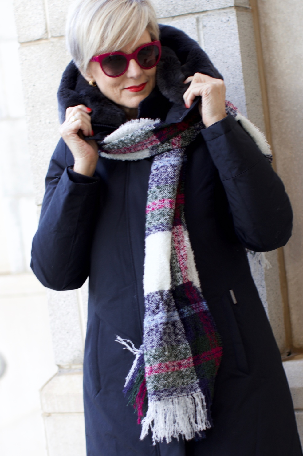 Bloomingdales cold weather outerwear with Woolrich