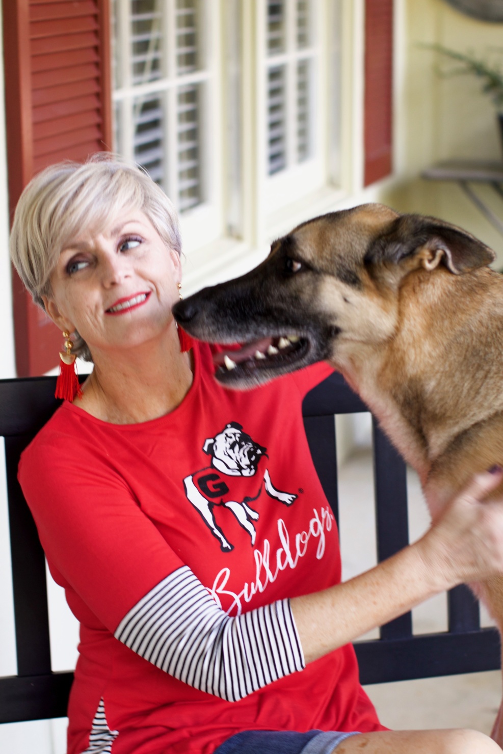 georgia bulldogs, gameday couture, tailgating