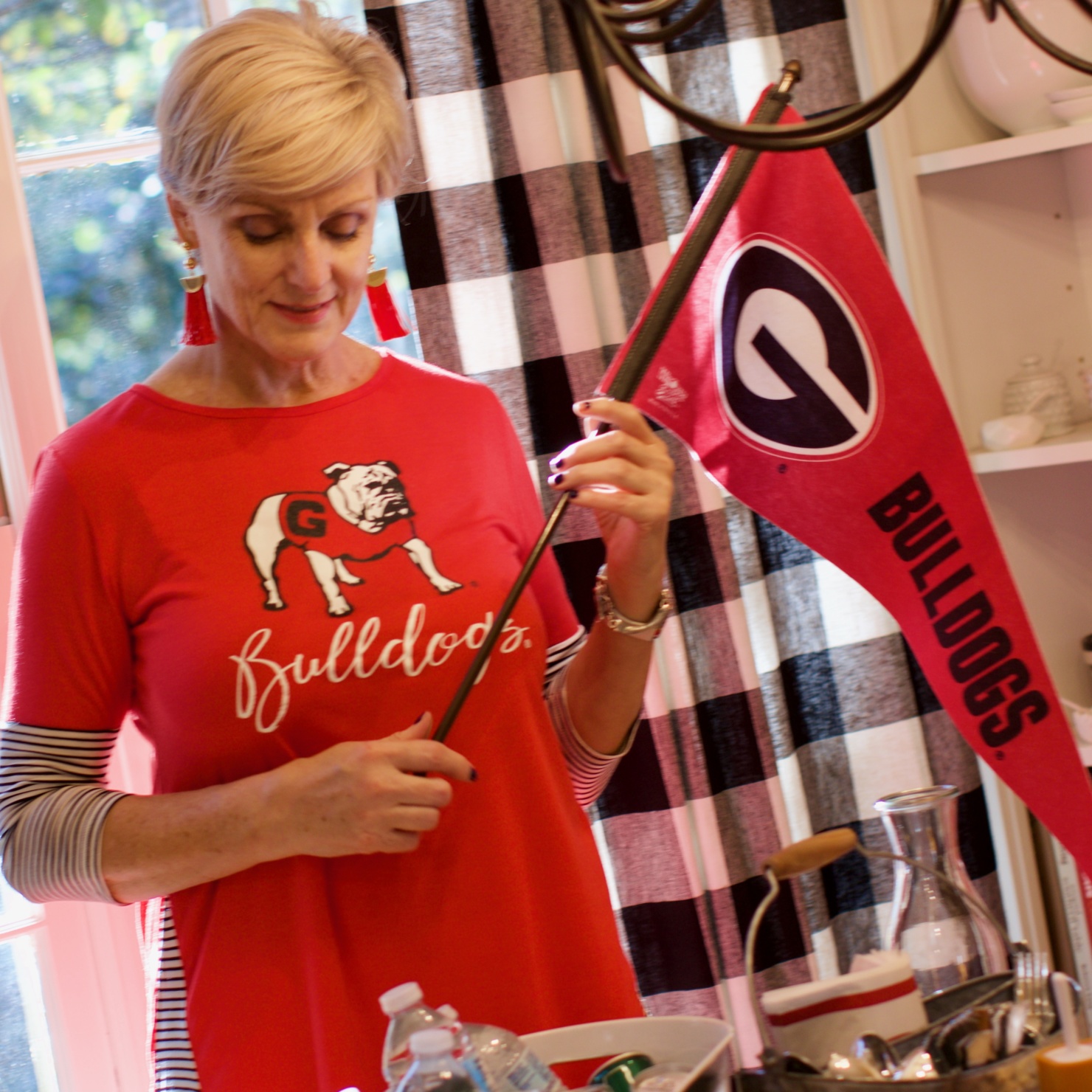 georgia bulldogs, gameday couture, tailgating