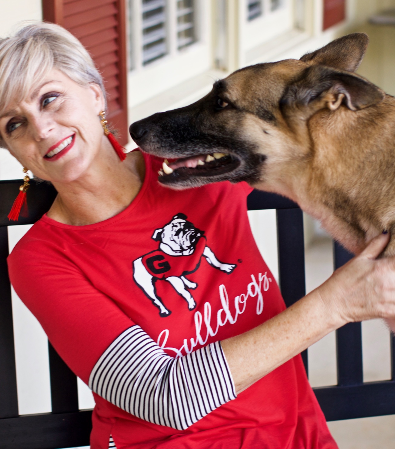 georgia bulldogs, gameday couture, tailgating