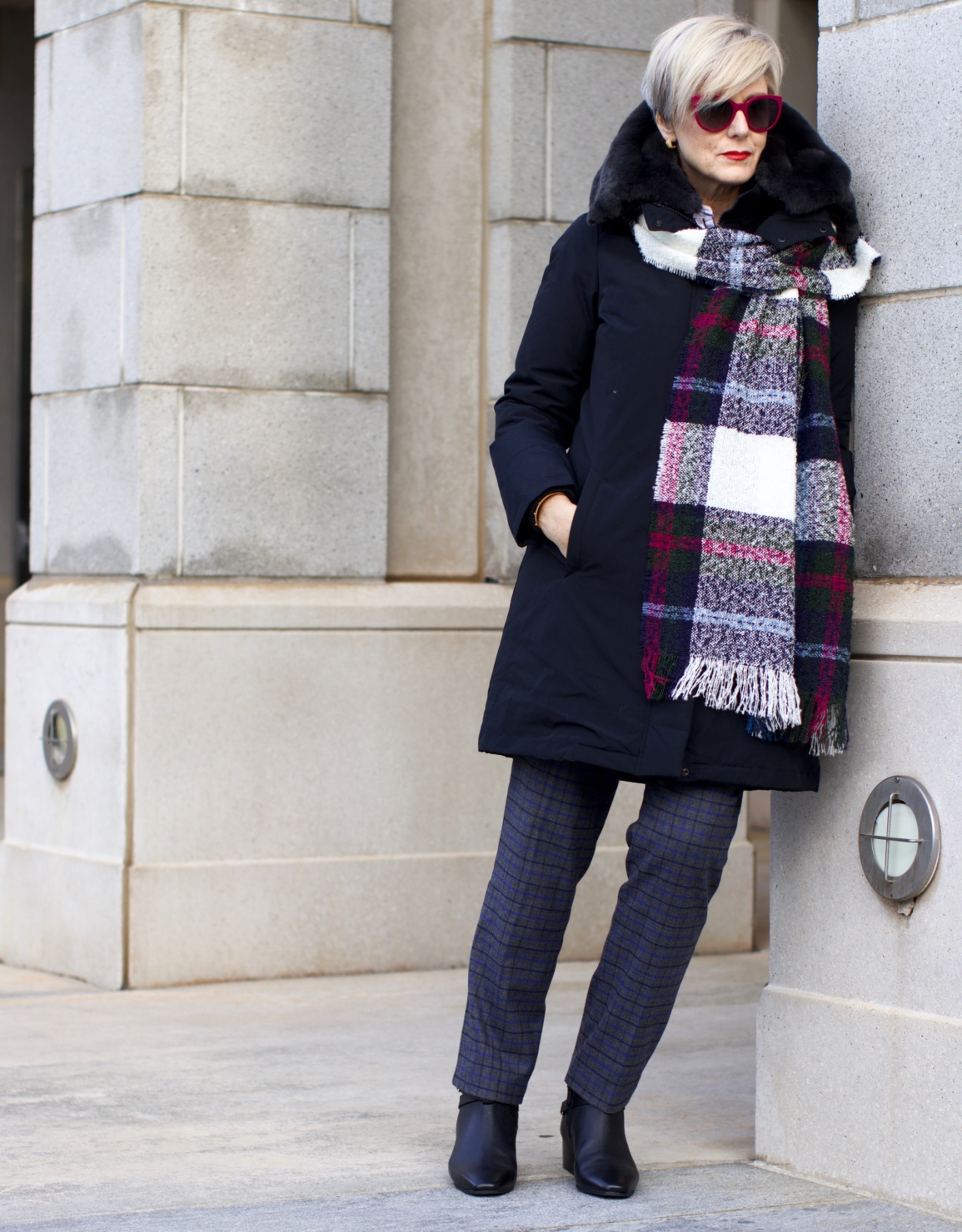 Bloomingdales cold weather outerwear with Woolrich
