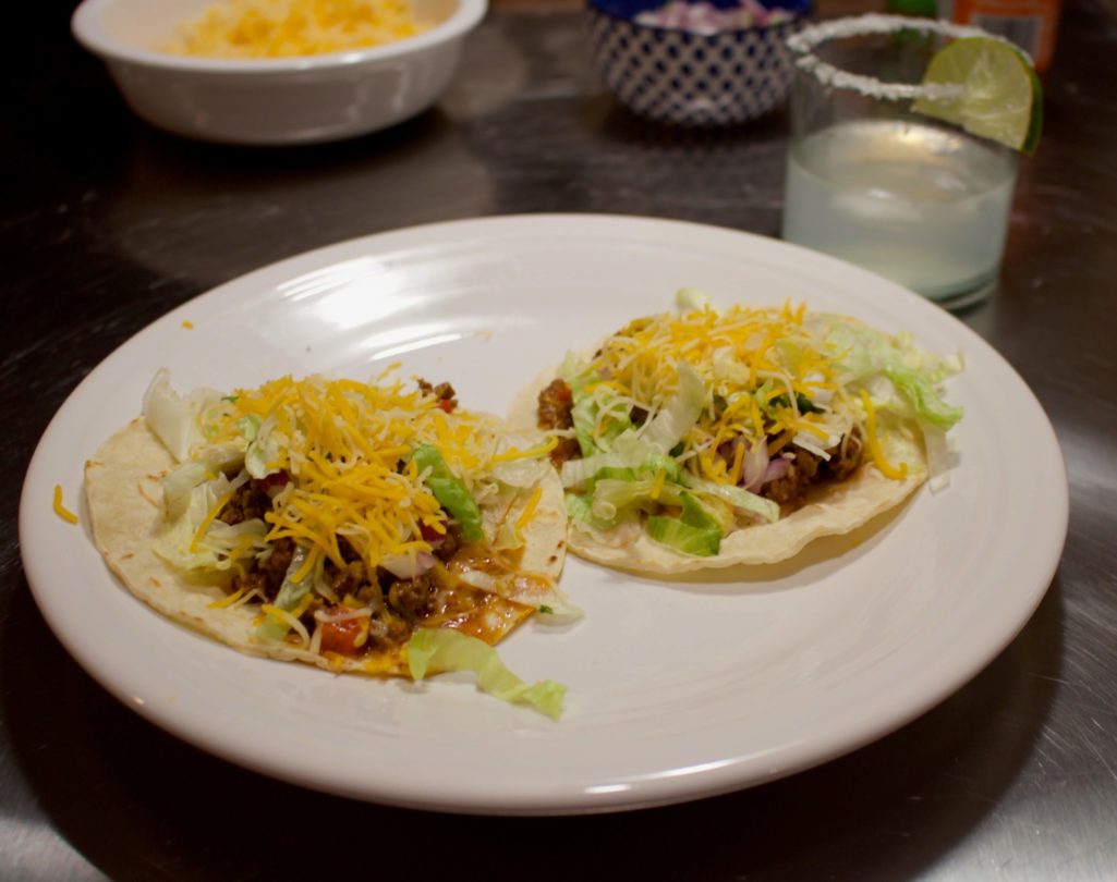fridays with oscar beef tacos & classic margarita Style At A