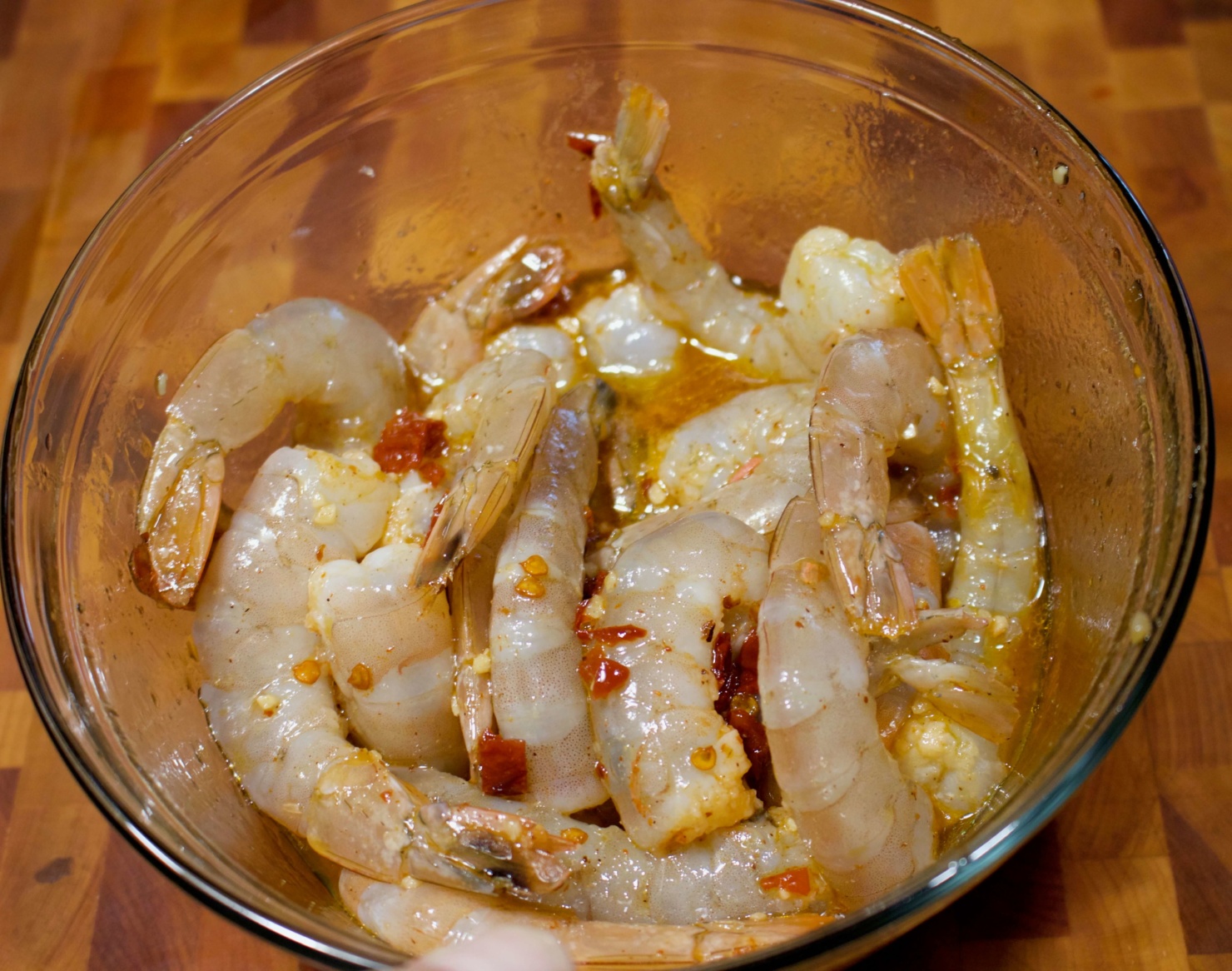 lime shrimp bowl