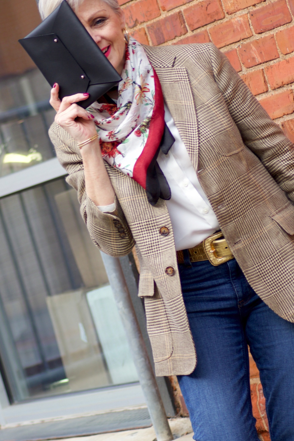 beth from Style at a Certain Age wears items from Rachel Zoe's Spring Box of Style