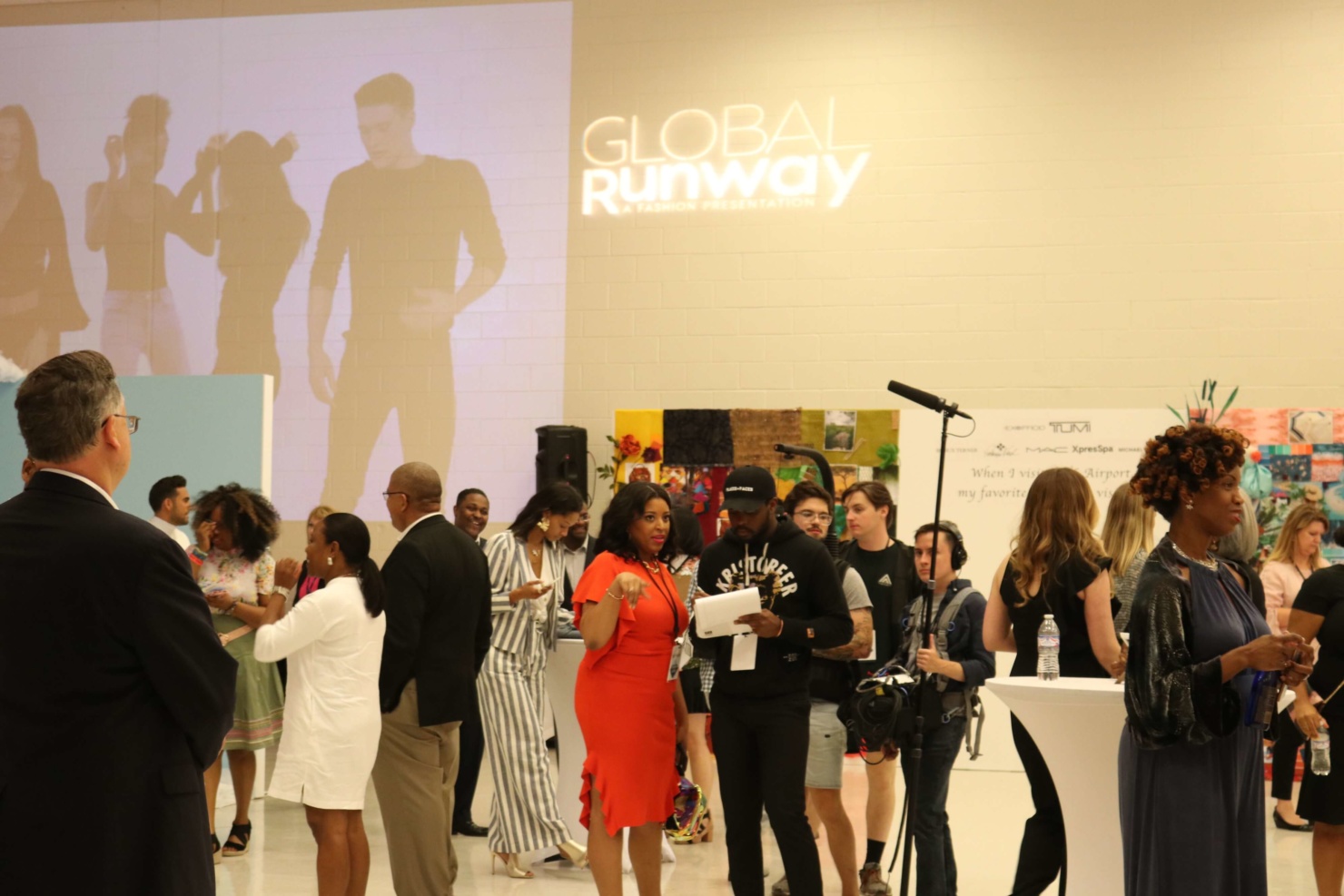 global runway fashion presentation
