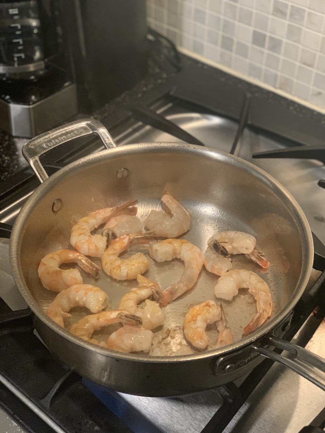 shrimp scampi linguine