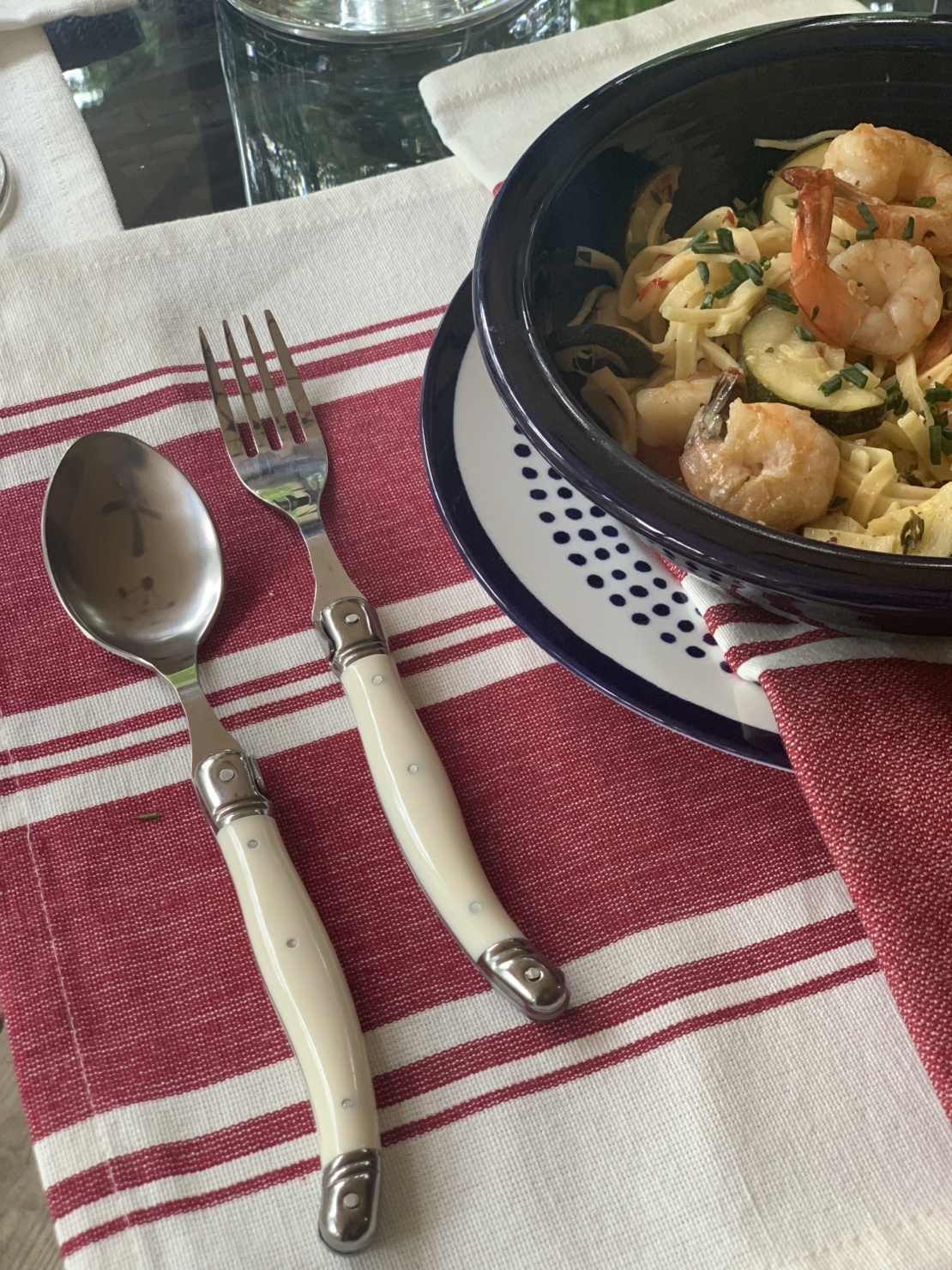 shrimp scampi linguine