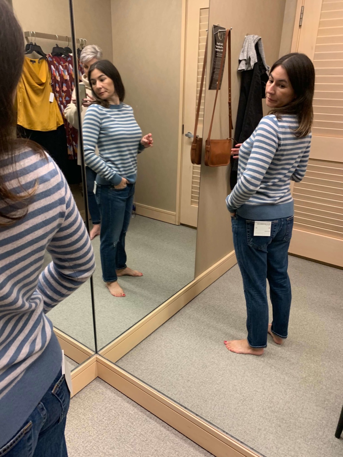 vince cashmere sweater ag jeans