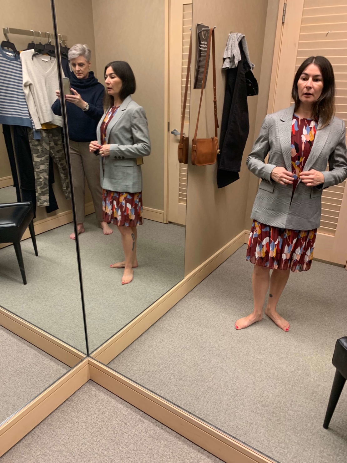 check blazer