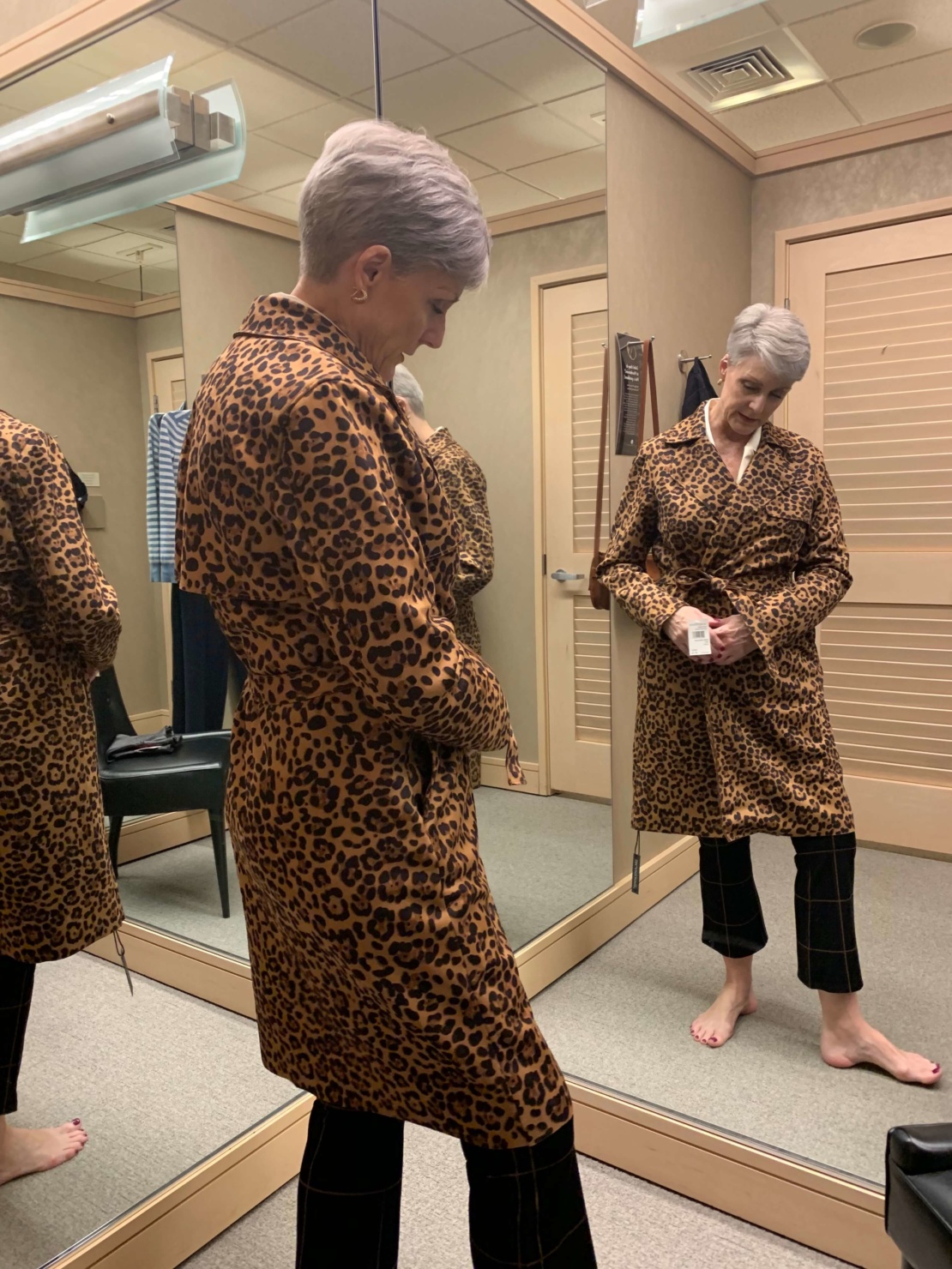 leopard trench