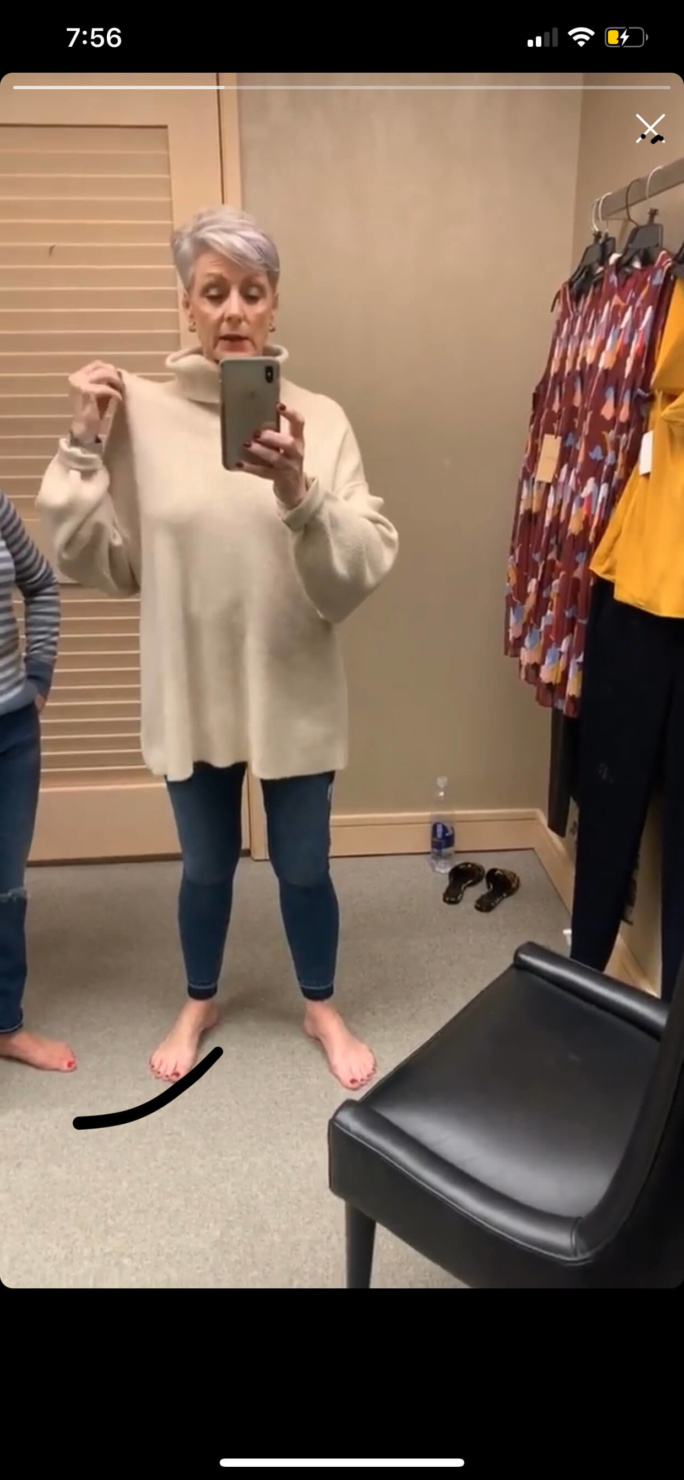 free people sweater spanxx leggings