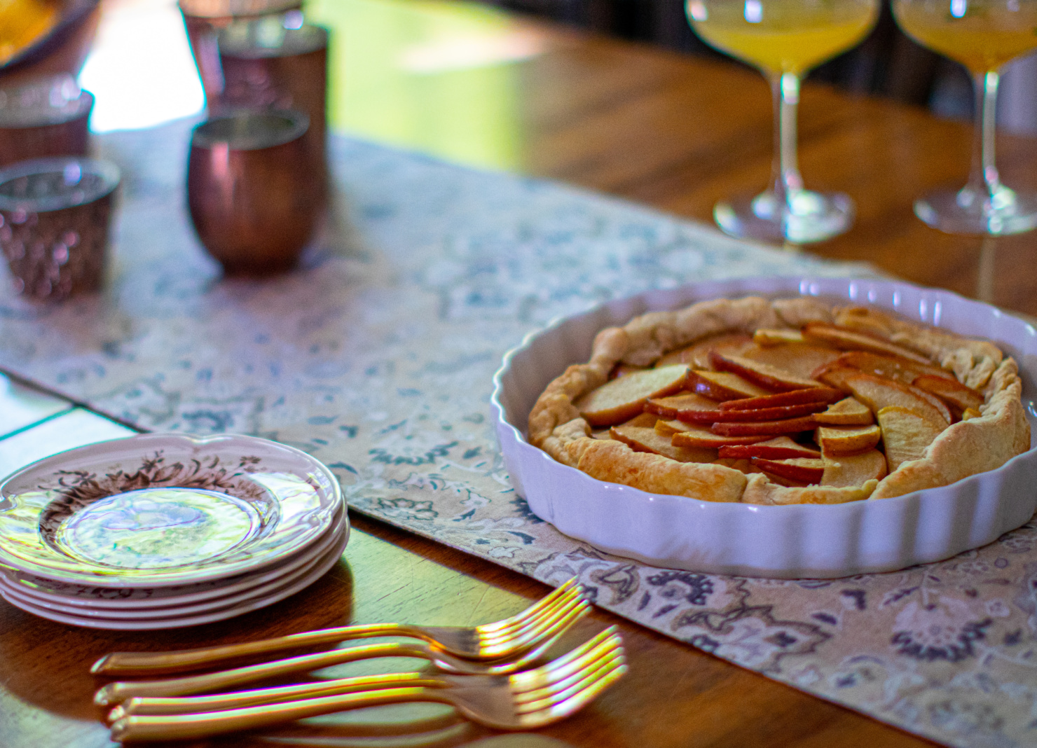 patti labelle free form apple tart