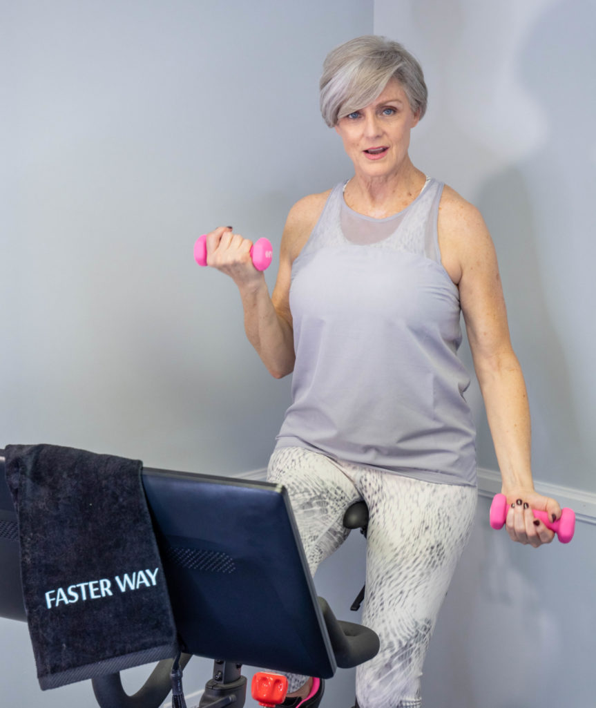 a day in the life | a view of my home gym