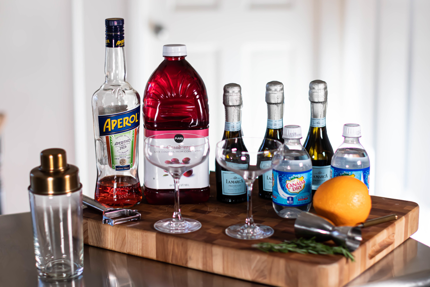 winter aperol spritz