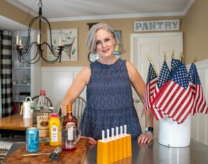 welcoming summer with an eyelet dress & a family bbq